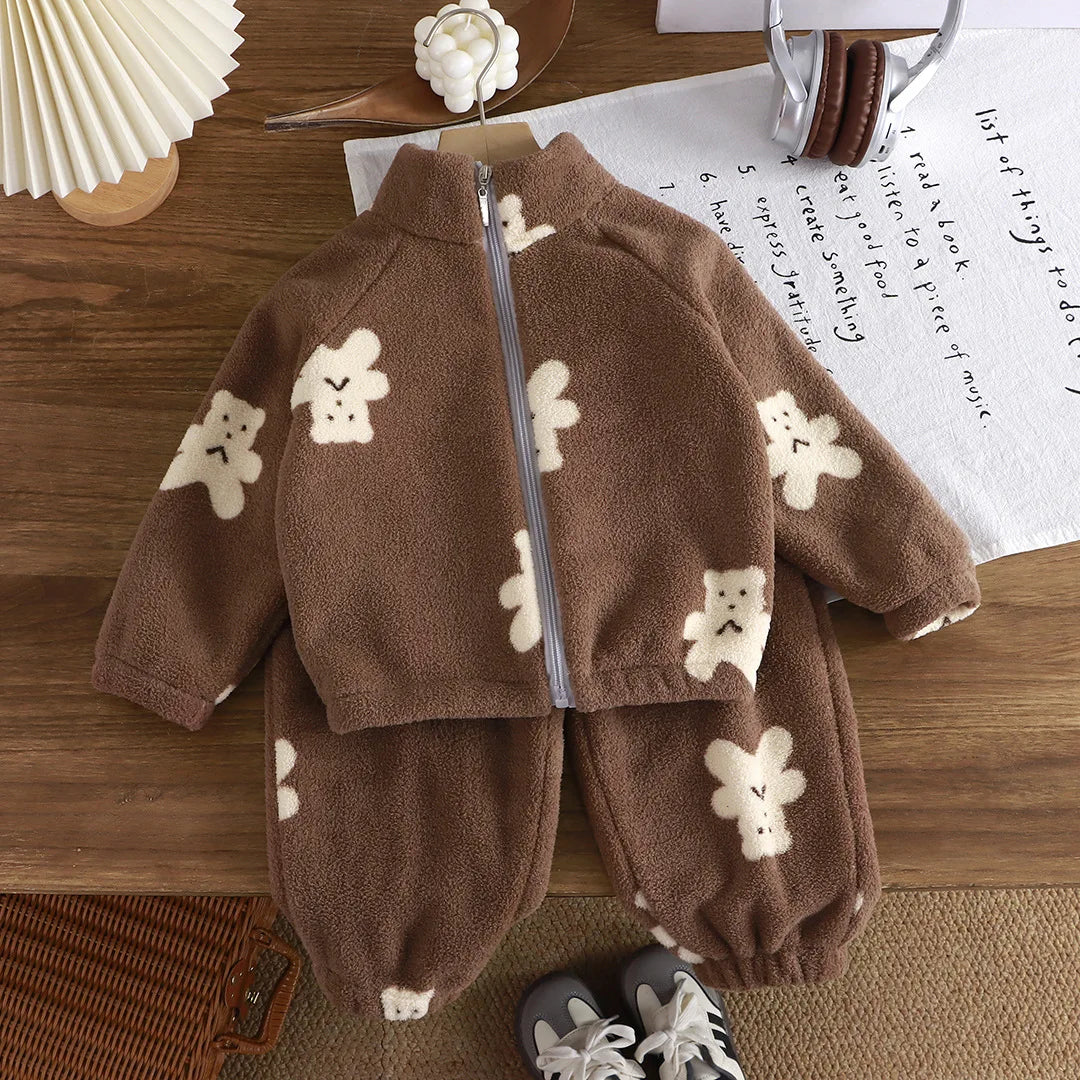 Teddy Days Fleece Set
