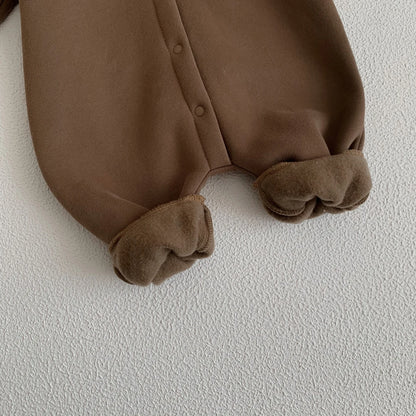Hooded Bear Winter Jumpsuit