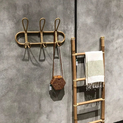 Rattan Wall Organization Hooks