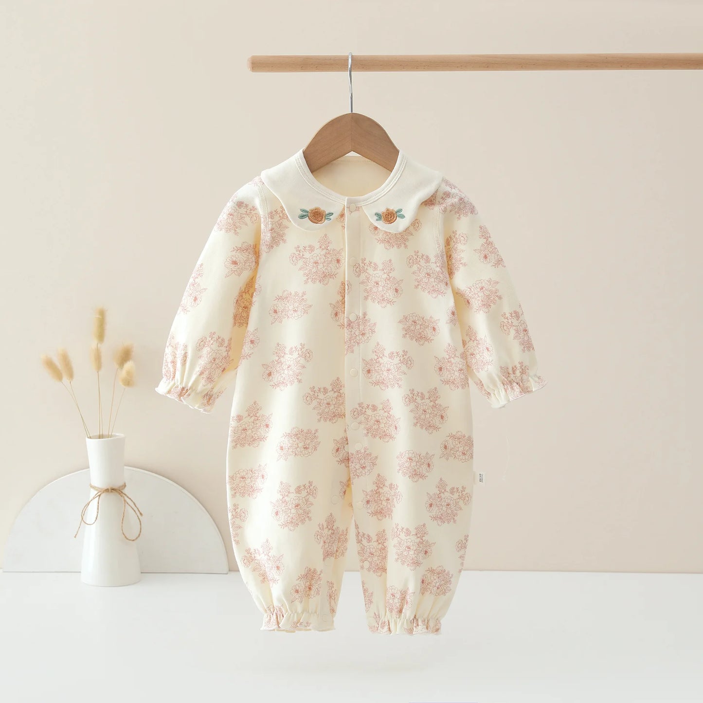 Pure Cotton Velvet Jumpsuit