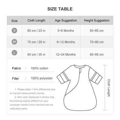 Arm Length Winter Sleeping Sack 2.5 - 3.05TOG