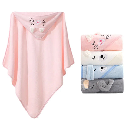 Hooded Animal Baby Bath Towels