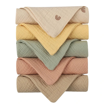5-Pack Multi Use Cotton Burp Cloths