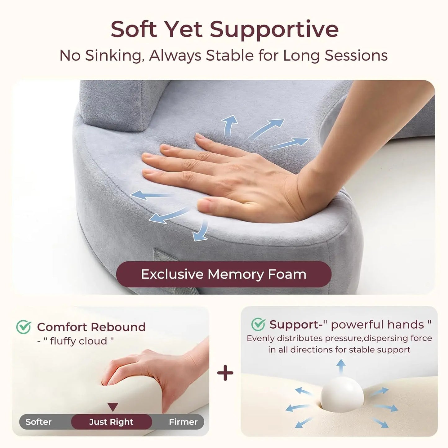 Nurture Memory Foam Nursing Pillow
