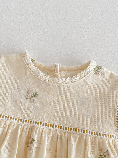 Cotton Long Sleeve Dress