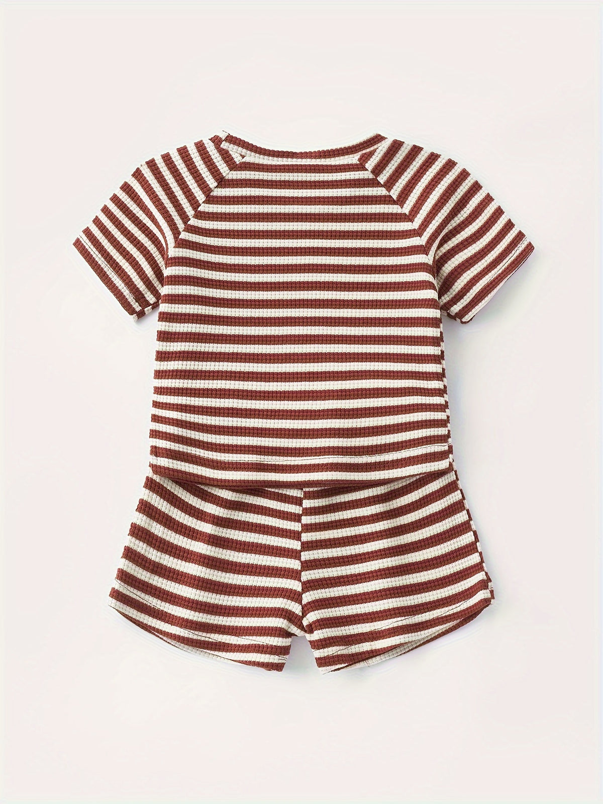 Waffle Striped Summer Set
