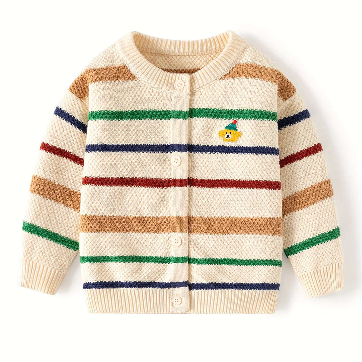 Striped Knit Cardigan