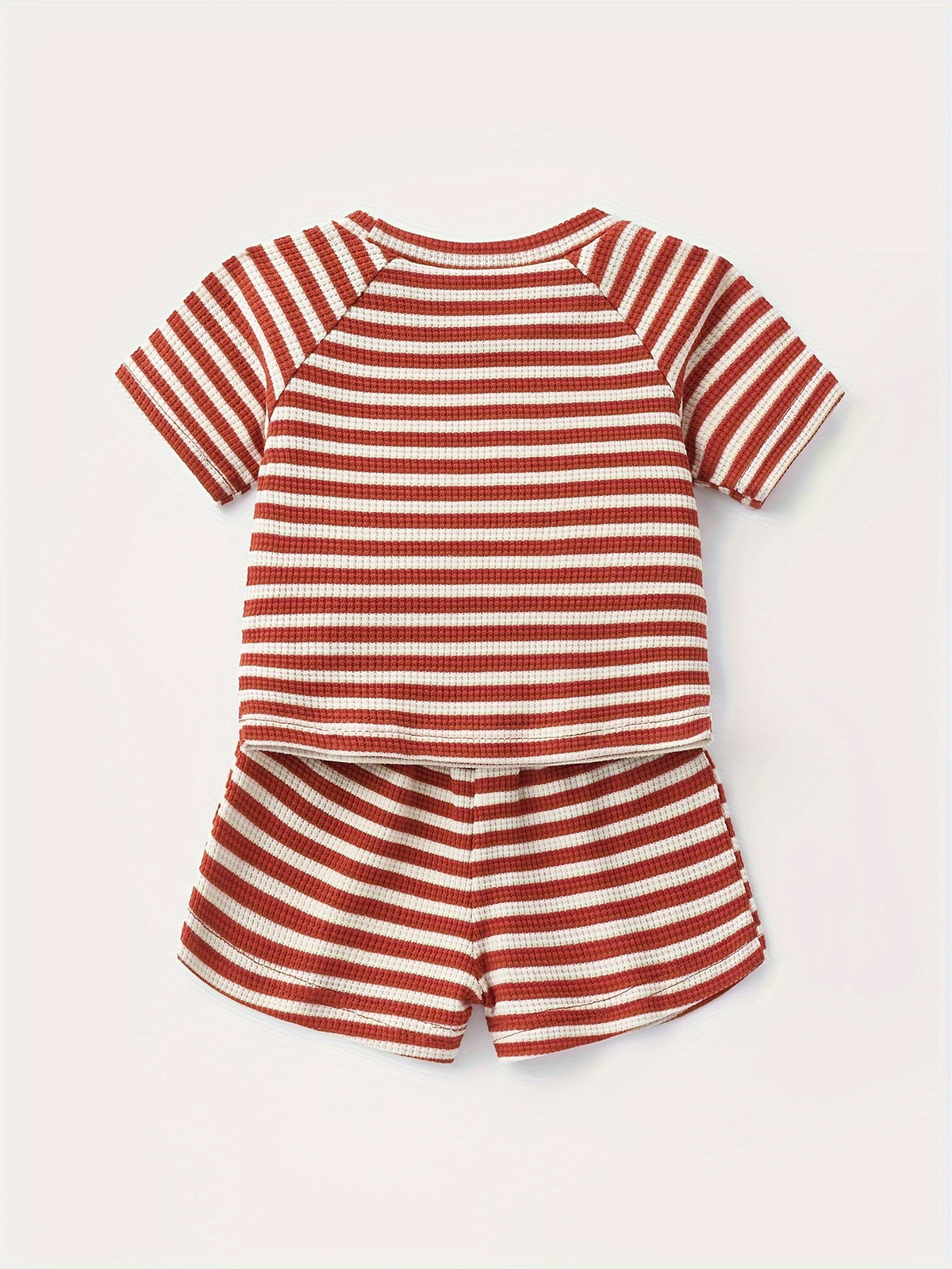 Waffle Striped Summer Set
